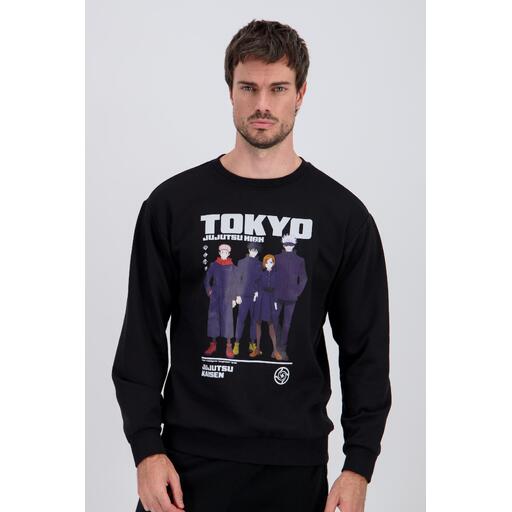 Sudadera Tokyo Jujutsy High (negro)