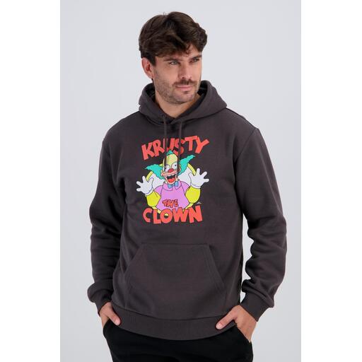 Sudadera Capucha Krusty (gris)