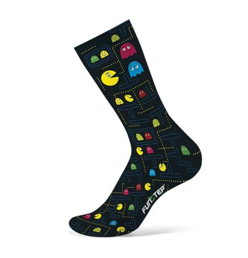 Divertidos calcetines de compresión de dibujos animados amarillos para  mujeres y hombres, calcetines largos de circulación para correr, ciclismo