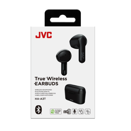 Auriculares Truewireless Bluetooth Jvc Ha-a3t-b-u - Negro