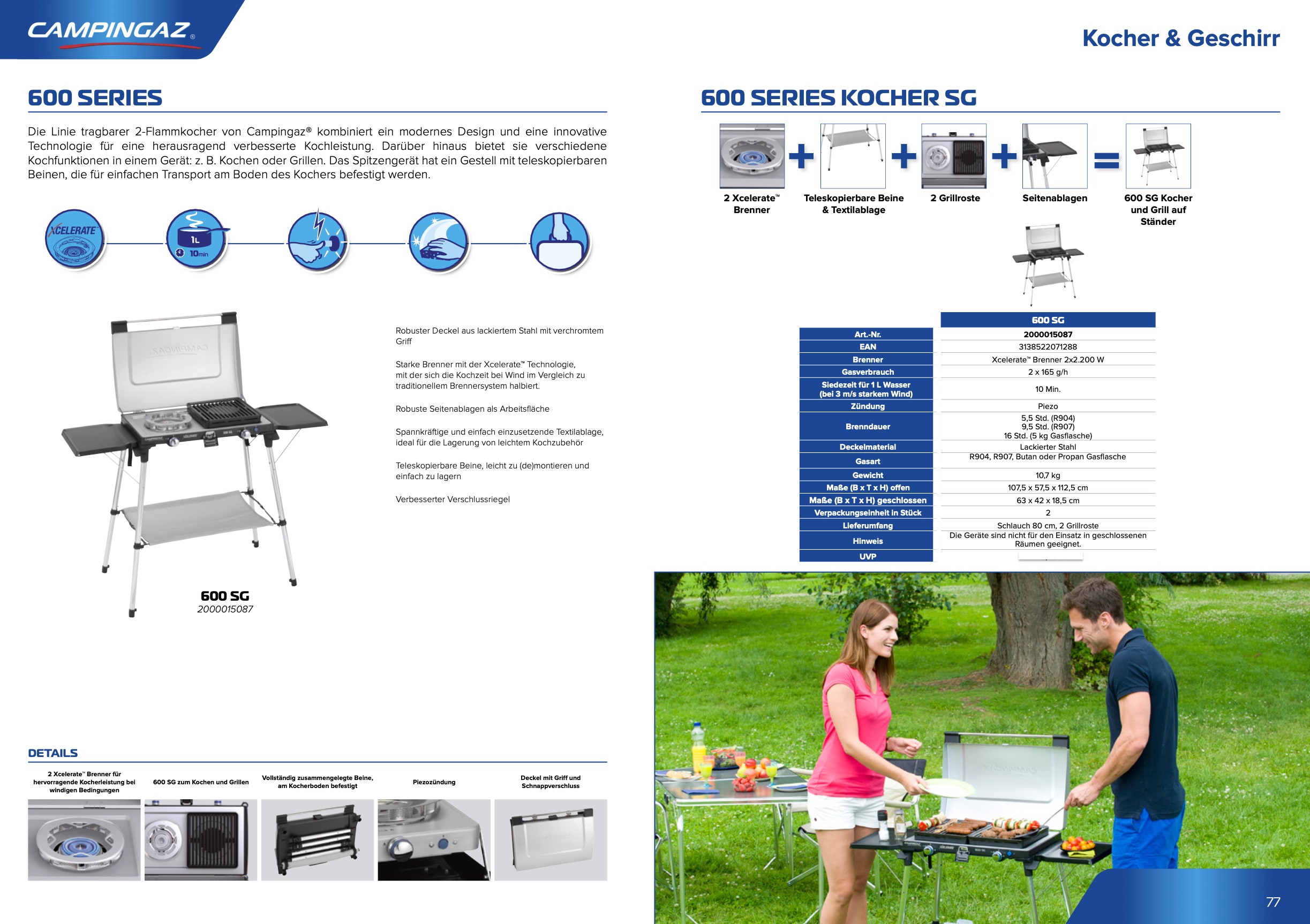 Campingaz 600 outlet sg