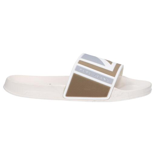 Chanclas Pepe Jeans Pls70109 Slider Flag Beige Sprinter MKP