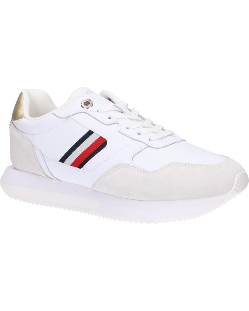 Ténis TOMMY HILFIGER Rede Homem (42 - Branco)