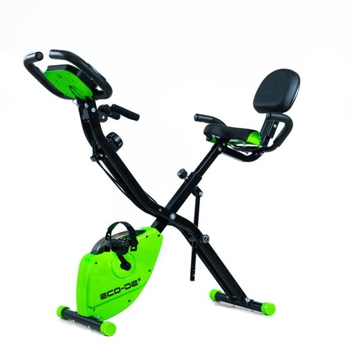 Bicicleta Est tica Plegable Ecode Slim Bike Verde Negro