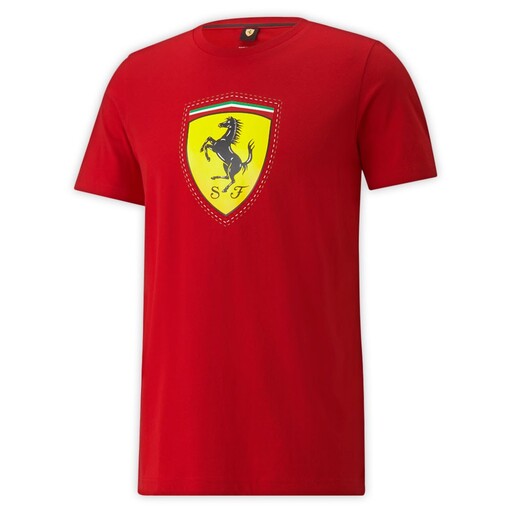 Camiseta Scuderia Ferrari Race Logo - Rojo