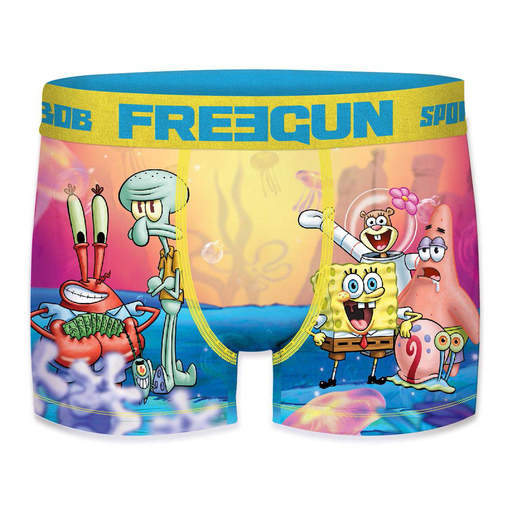 Boxer Freegun Bob Esponja Multicolor Casual Hombre Sprinter MKP