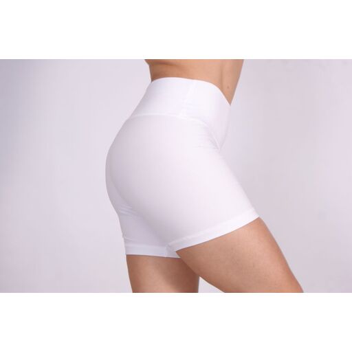 Short deportivo 2024 blanco mujer