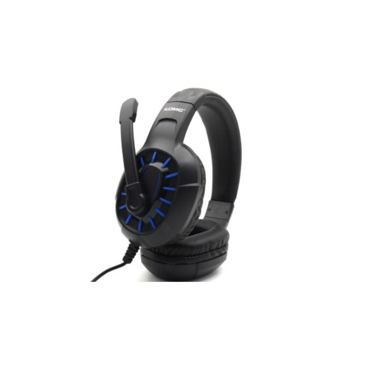 Auriculares Casco Gaming Smartek Estéreo Con Cable Y Micrófono - Azul
