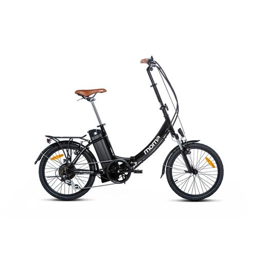 Bicicleta Electrica Plegable Moma Bikes Urbana Negro Bicicleta