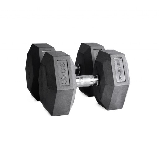 Mancuernas Hexagonales Ozio 30kg Par Negro Sprinter MKP