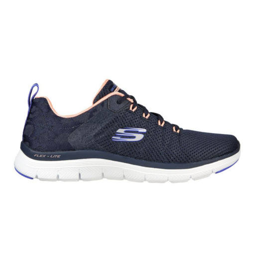 Skechers flex appeal clearance mujer naranja