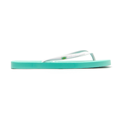 Chanclas Brasileras Classic Pro Combi W Verde Blanco Chanclas