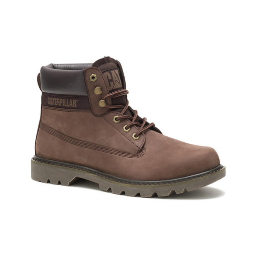 Botas Caterpillar Colorado 2.0 De Nobuck Marr n Chocolate
