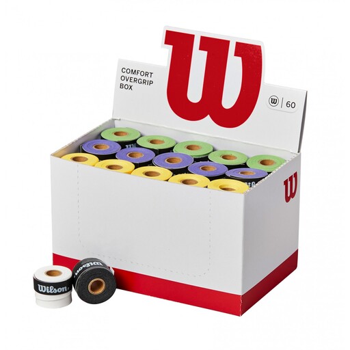 Caja De 60 Overgrips Color - Wilson. Complementos Padel/tenis