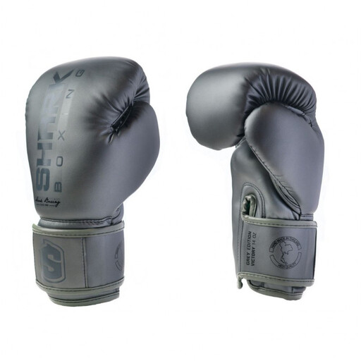 Guante De Boxeo Shark Boxing Victory Gris Sprinter MKP