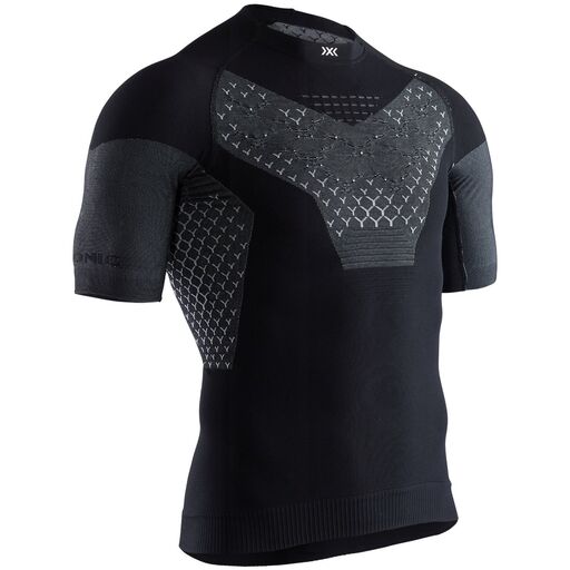 Camiseta Manga Corta Twyce 4.0 Run Hombre X bionic Negro