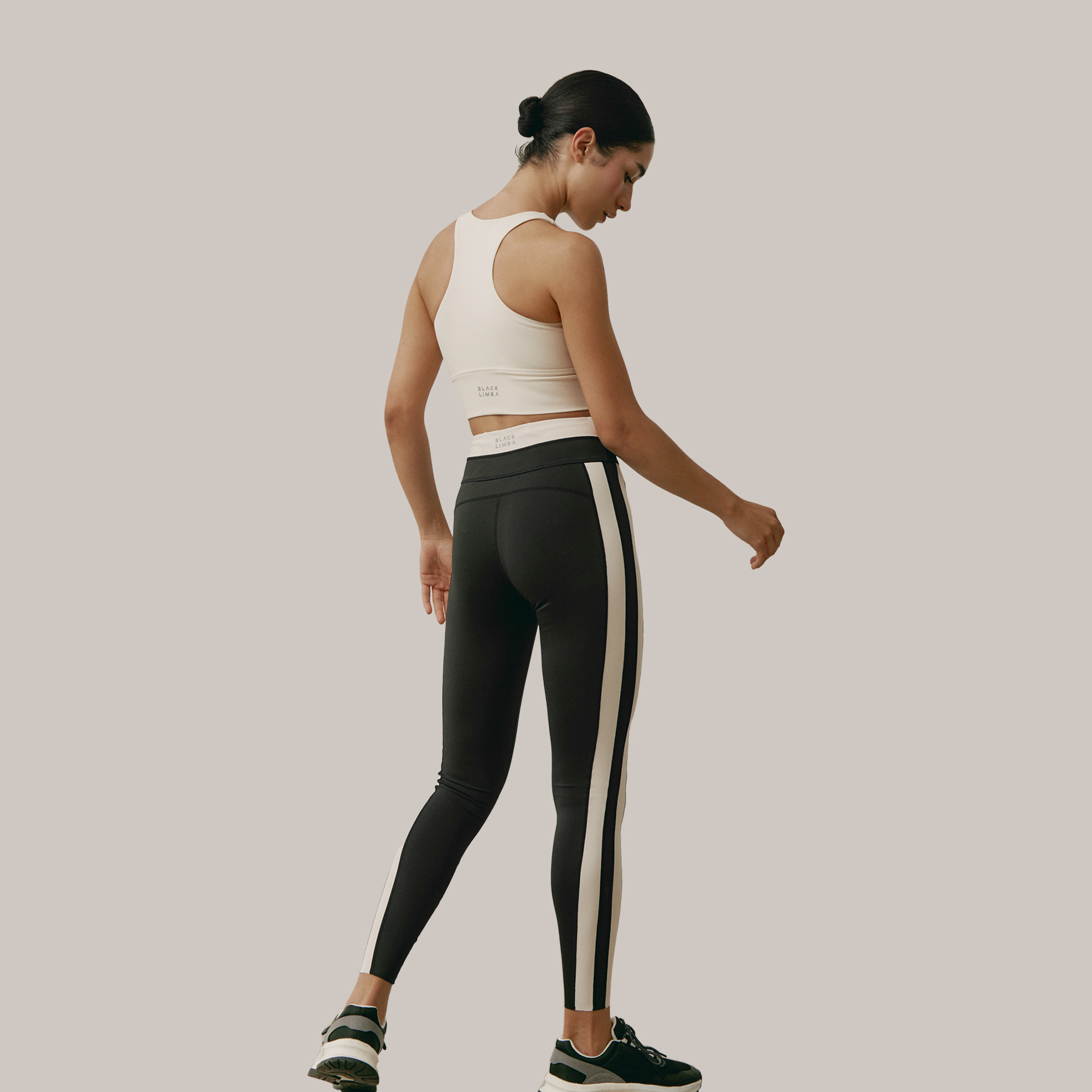 Conjunto deportivo Top + Legging Diardi Compresivo de mujer Black Limba