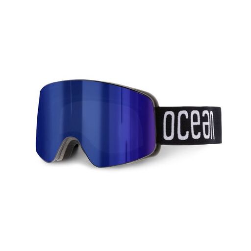 Mascara De Ski Ocean Sunglasses Parbat Negro Azul Gafas Esqu