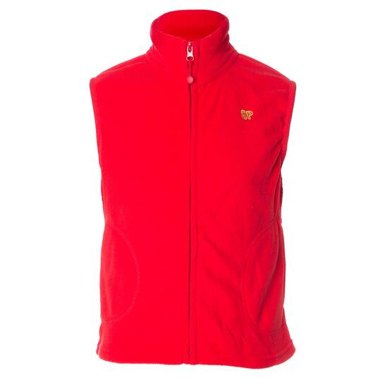 Chaleco Polar UP Básicos rojo niño (10-16)