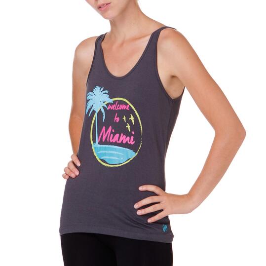 Camiseta UP Gris Mujer