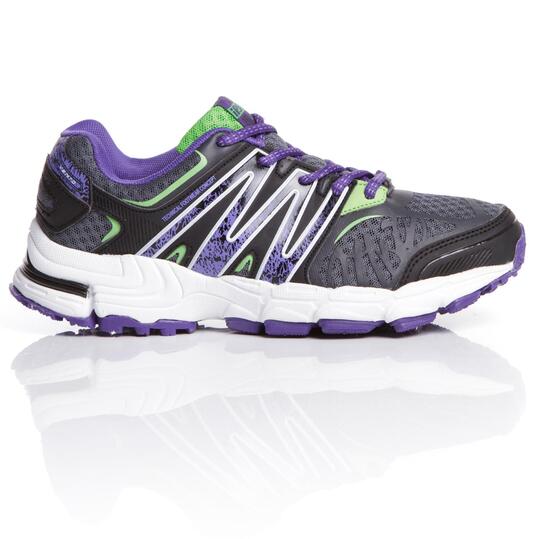 IPSO Zapatillas Running Gris Mujer