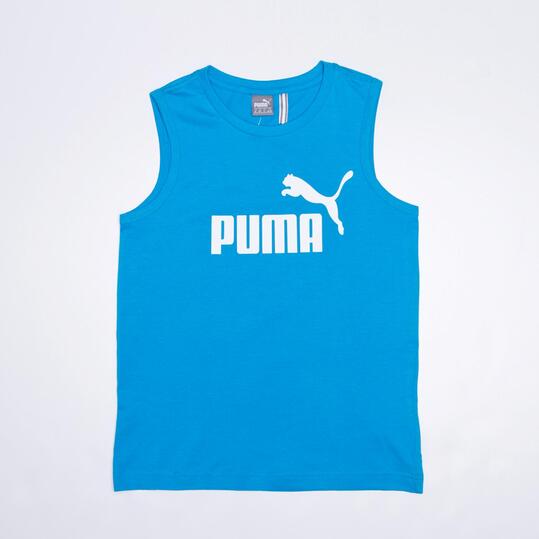 PUMA ESS Camiseta Sin Mangas Azul Niño (10-16)