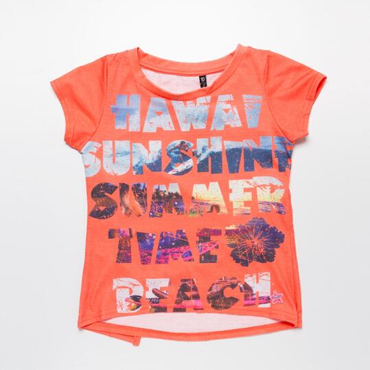 Camiseta Coral SILVER HAWAI Niña (10-16)