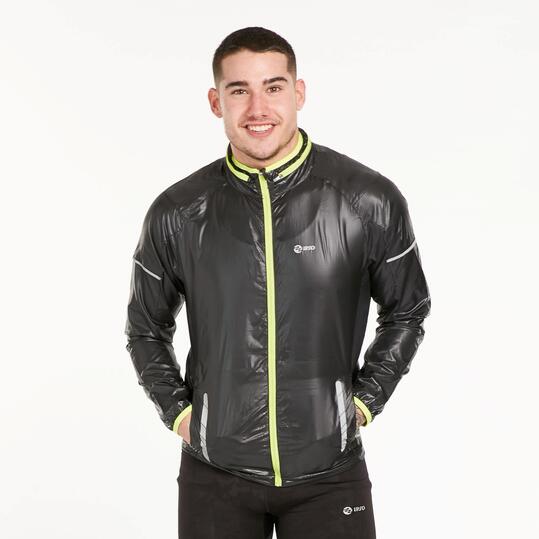 Cortavientos Running IPSO THUNDER Negro Hombre