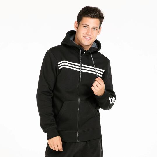 sudadera negra adidas cremallera sudadera negra adidas cremallera