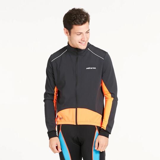 Chaqueta Ciclismo MÍTICAL ORO Negro Naranja Hombre