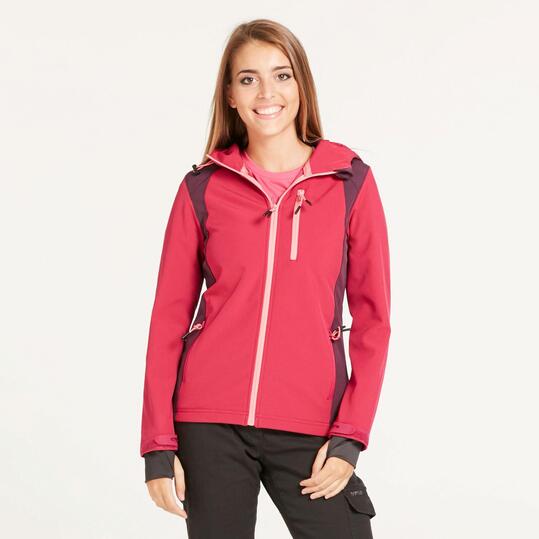 Chaqueta Softshell BORIKEN KHUMBU Fucsia Mujer