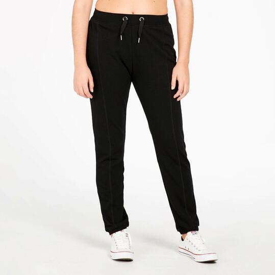 Mallas Largas SILVER Negro Mujer