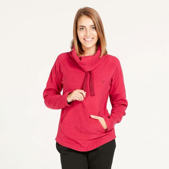 Forro Polar UP BASIC Cuello Alto Fucsia Mujer