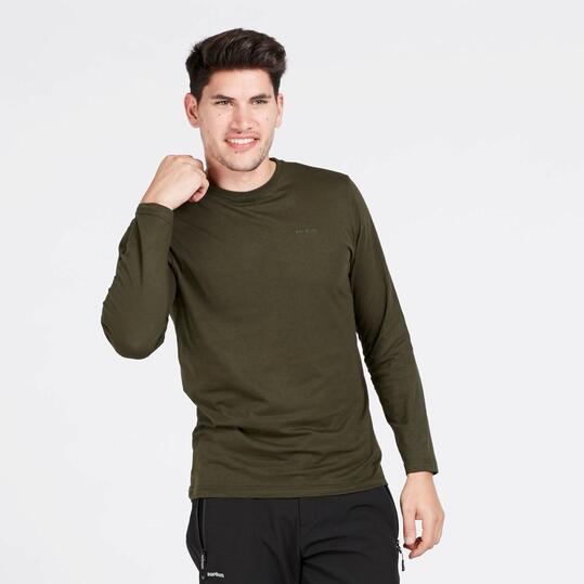 Camiseta Manga Larga BORIKEN Verde Hombre