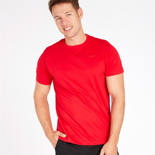 Camiseta Montaña Boriken Rojo Hombre