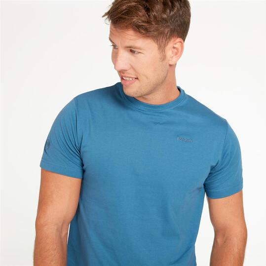 Camiseta Montaña Boriken Azul Denim Hombre