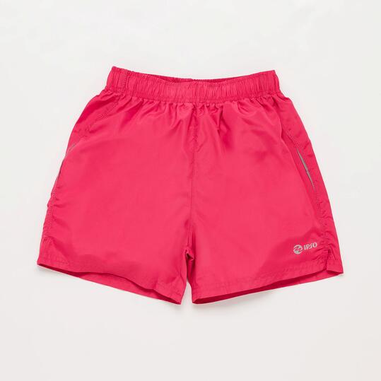 Pantalón Running Corto IPSO Fucsia Niño (10-16)