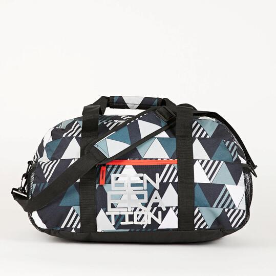 Bolsa Deporte SILVER Mediana Estampado Gris