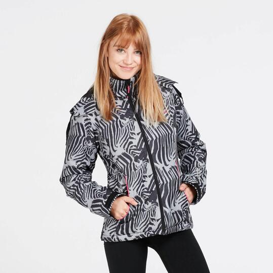 Chaqueta Montaña BORIKEN VANILA Estampada Mujer