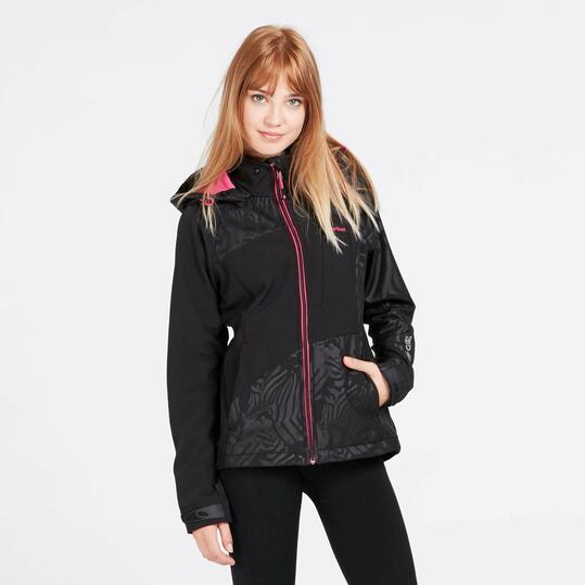 Chaqueta Softshell BORIKEN DESDEMONA Negro Mujer