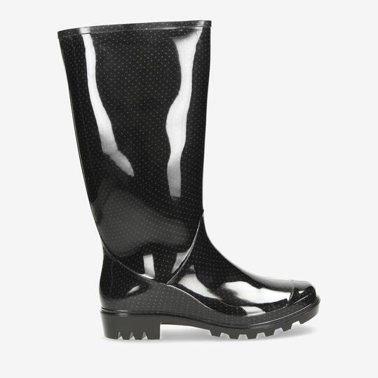 Botas Agua SILVER Negro Mujer
