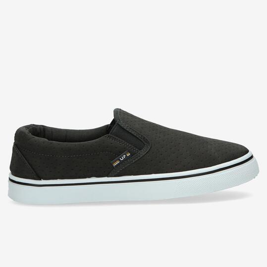 Slip On Lona UP Negra Hombre