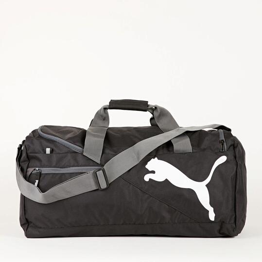 PUMA FUNDAMENTALS Bolsa Deporte Mediana Negra