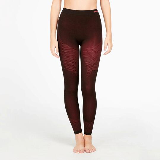 Mallas Largas Interiores BORIKEN Negro Coral Mujer
