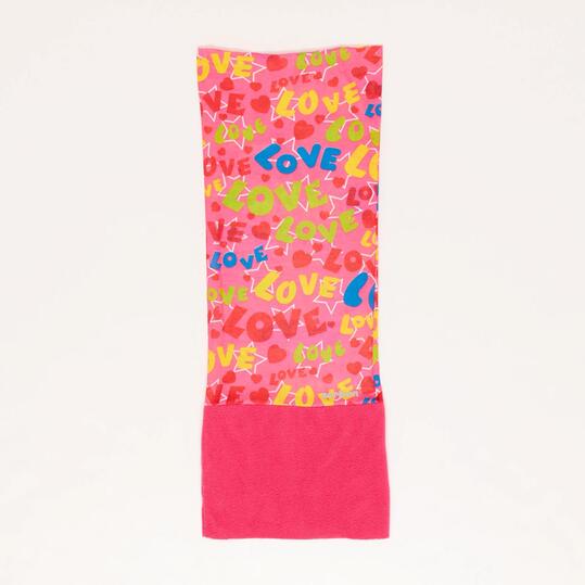 Bufanda Tubular Polar BORIKEN Fucsia Niño Unisex