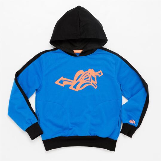 Sudadera Capucha SILVER HIP HOP Azul Niño (10-16)