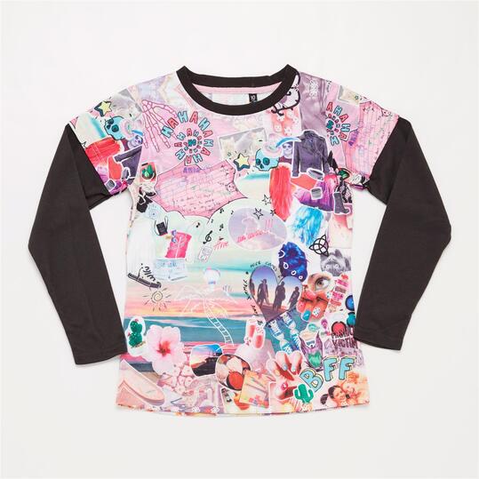 Camiseta Estampada SILVER Multicolor Niña (10-16)