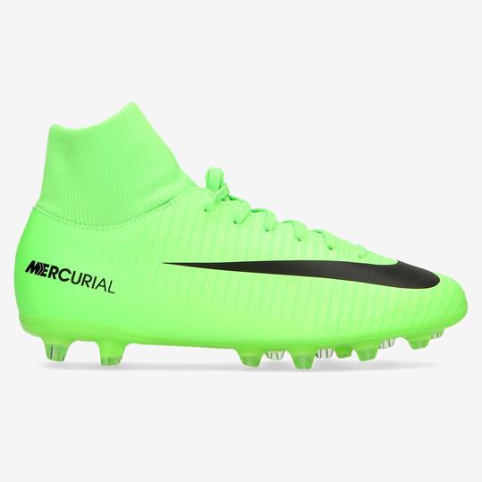 NIKE RONALDO MERCURIAL VORTEX AG Botas Fútbol Tacos Verde Hombre