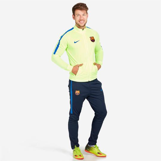 NIKE FC BARCELONA Chándal Azul Verde Hombre