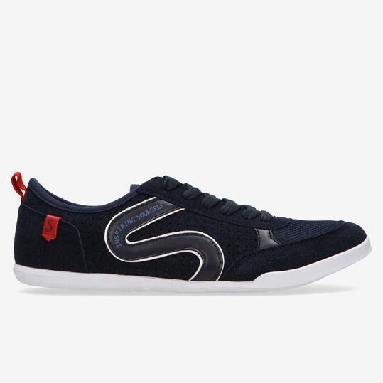 Zapatilla SILVER Marino Rojo Hombre